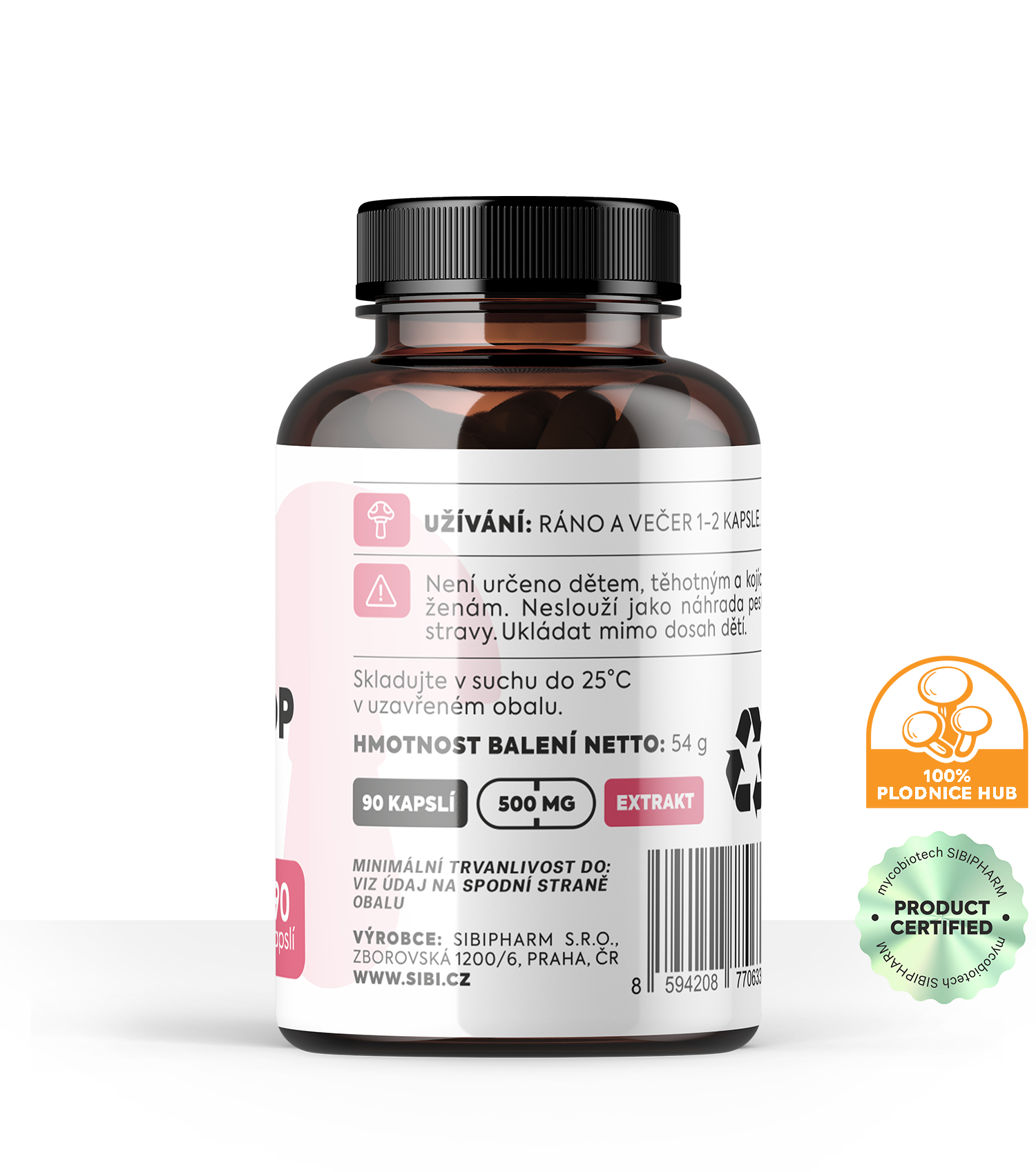 GYNESTOP KOMPLEX HOUBOVÉ EXTRAKTY 90 KPS 500 MG
